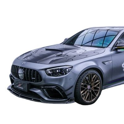 Auto Parts Carbon Fiber Body Kit para Mercedes E63S E63s Fibra de Carbono Frente Scoop Diffuser Spoiler Carbon Fiber Hood