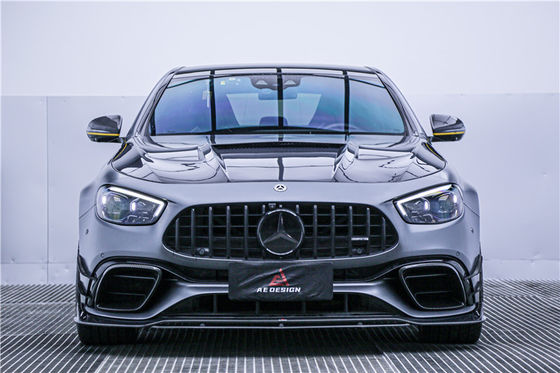 Auto Parts Carbon Fiber Body Kit para Mercedes E63S E63s Fibra de Carbono Frente Scoop Diffuser Spoiler Carbon Fiber Hood