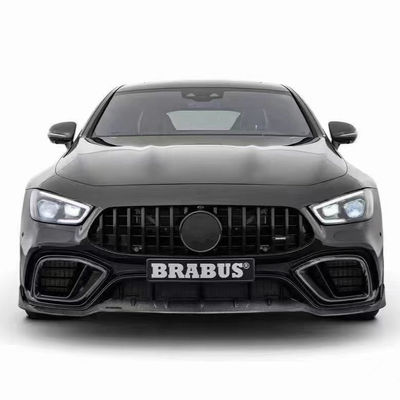 Auto Parts Carbon Fiber Body Kit para Mercedes AMG GT63S GT63S Upgraded Bras-style Front Scoop Diffuser Spoiler Body Kit