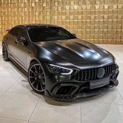 Auto Parts Carbon Fiber Body Kit para Mercedes AMG GT63S GT63S Upgraded Bras-style Front Scoop Diffuser Spoiler Body Kit