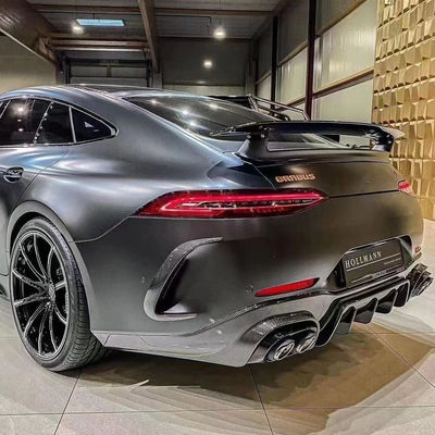 Auto Parts Carbon Fiber Body Kit para Mercedes AMG GT63S GT63S Upgraded Bras-style Front Scoop Diffuser Spoiler Body Kit
