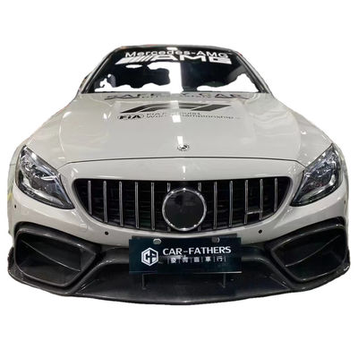 Peças para automóveis Mercedes W205 C180 C260 C300 Body Kit W205 C180 C260 C300 Upgraded IMP Style Front Bumper Body Kit