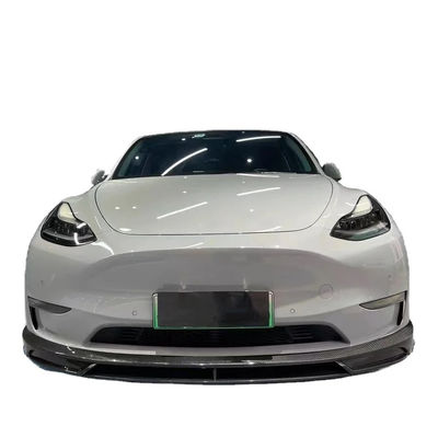 Modelo Branco Brilhante Y Widebody Customizado Diffuser traseiro Bumper Fibra de Carbono Seca