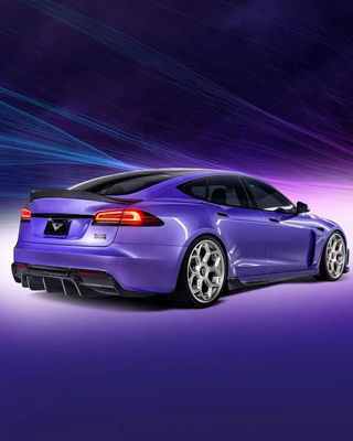 Vors Style Tesla Body Kit 2013 - 2016 Tesla Model S Spoiler Hood Saiba mais