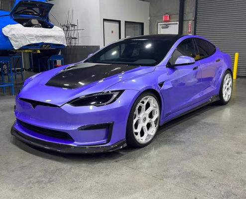 Vors Style Tesla Body Kit 2013 - 2016 Tesla Model S Spoiler Hood Saiba mais