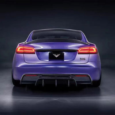 Vors Style Tesla Body Kit 2013 - 2016 Tesla Model S Spoiler Hood Saiba mais