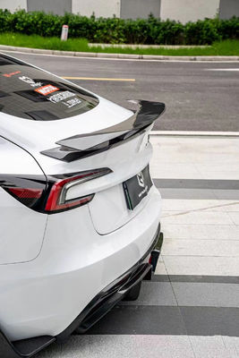 Fibra de carbono Tesla Modelo 3 Kit de Reparação Novo Tesla saia lateral Difusor de lábio frontal