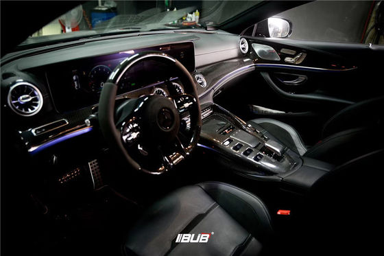 Peças para automóveis Mercedes AMG GT50 GT53 GT63 Fibra de Carbono Interior AMG GT50 GT53 GT63 Fibra de Carbono Central Painel de Controle