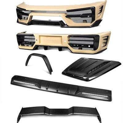 Peças de automóvel para Mercedes W464 G500 G63 Kit de carroceria W464 G500 G63 Modernização do estilo Paktechz Capô de pára-choque dianteiro e traseiro