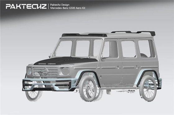 Peças de automóvel para Mercedes W464 G500 G63 Kit de carroceria W464 G500 G63 Modernização do estilo Paktechz Capô de pára-choque dianteiro e traseiro