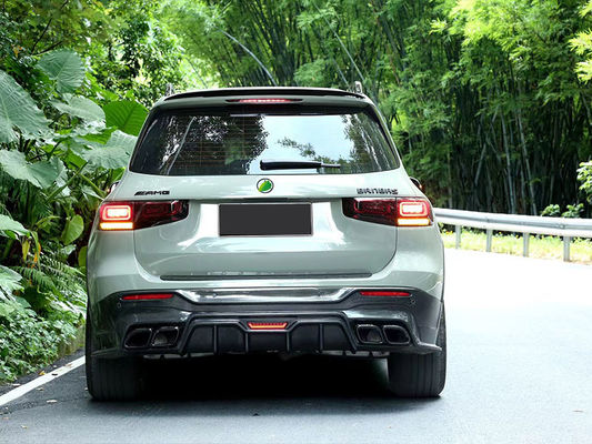 Peças para automóveis para Mercedes GLB Kit de carroceria de fibra de carbono GLB Fibra de carbono Scoop frontal Diffuser Spoiler Hood