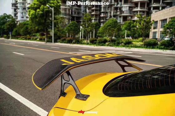 Peças para automóveis para Mercedes C63 Coupe Spoiler de fibra de carbono W205 C63 C63S Upgraded IMP-style GT Tail Spoiler