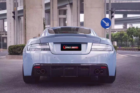 Novo Produto para o Aston Martin DB9 Body Kit DB9 Modernizado estilo MSY Frente e traseiro Bumper Side Skirt Kit de corpo de fibra de carbono