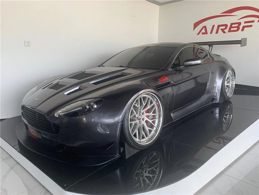 Para a Aston Martin Vantage Fibra de carbono Kit de corpo Vantage Frente e traseiro Bumper Spoiler Hood Widebody Kit