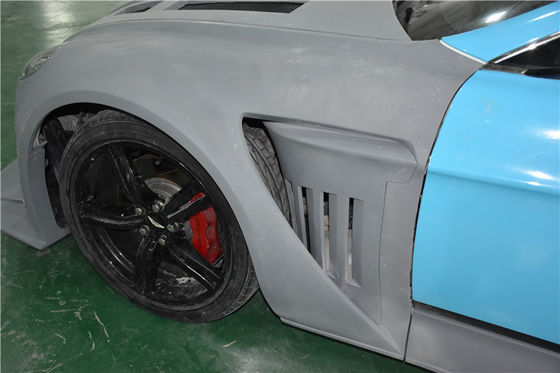 Para a Aston Martin Vantage Fibra de carbono Kit de corpo Vantage Frente e traseiro Bumper Spoiler Hood Widebody Kit