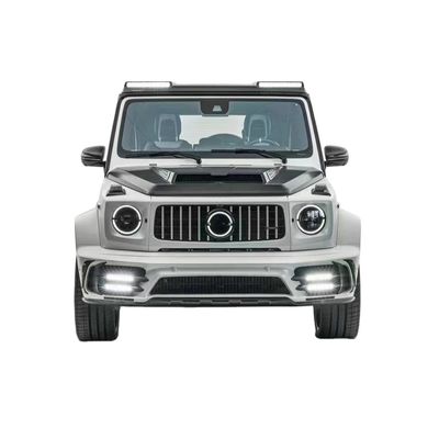 Peças para automóveis Mercedes W464 G500 G550 G63 Kit de carroceria W464 G500 G550 G63 Kit de carroceria de fibra de carbono estilo MSY atualizado
