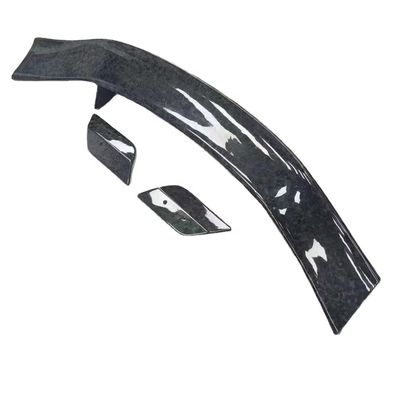 Bright Black Aston Martin Body Kit DBX MSY Estilo Ala de Spoiler de Fibra de Carbono
