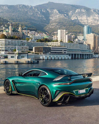 2020 Vantage Aston Martin Corpo V12 F1 Kit de estilo Frente traseiro pára-choques