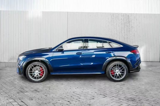Para Mercedes-Benz GLE COUPE Kit de corpo de fibra de carbono GLE COUPE Upgrades Top Style Fibra de carbono Kit de difusão de lábio frontal