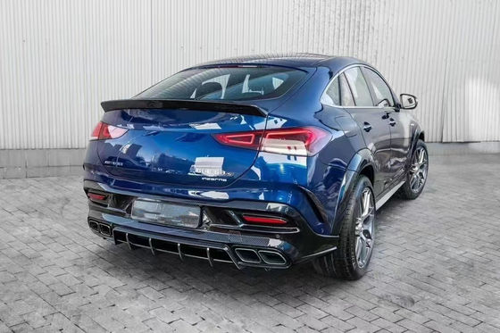 Para Mercedes-Benz GLE COUPE Kit de corpo de fibra de carbono GLE COUPE Upgrades Top Style Fibra de carbono Kit de difusão de lábio frontal