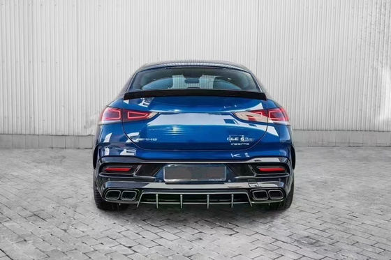 Para Mercedes-Benz GLE COUPE Kit de corpo de fibra de carbono GLE COUPE Upgrades Top Style Fibra de carbono Kit de difusão de lábio frontal