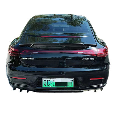 Para Mercedes-Benz EQE Spoiler de fibra de carbono EQE atualiza a asa traseira de spoiler de fibra de carbono de estilo BS