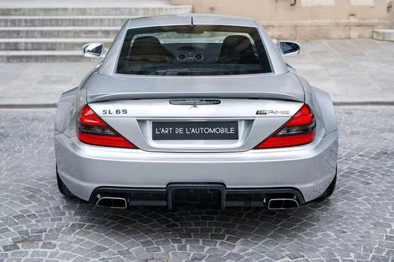 Para o Mercedes SL R230 Widebody Kit SL R230 Upgraded BS Style Frente e traseiro Bumper Spoiler Widebody Kit