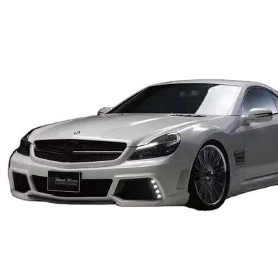Para o Mercedes SL R230 Widebody Kit SL R230 Upgraded WD Style Front and Rear Bumper Spoiler Widebody Kit
