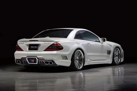 Para o Mercedes SL R230 Widebody Kit SL R230 Upgraded WD Style Front and Rear Bumper Spoiler Widebody Kit