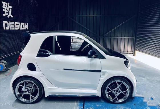 Para o Mercedes SMART Kit de corpo de fibra de carbono SMART Upgrades Kit de corpo largo de fibra de carbono