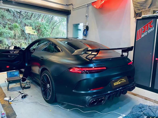 Para Mercedes-Benz AMG GT50 GT63 Spoiler de fibra de carbono AMG GT50 GT63 Ala de spoiler de fibra de carbono do estilo RT900 atualizada