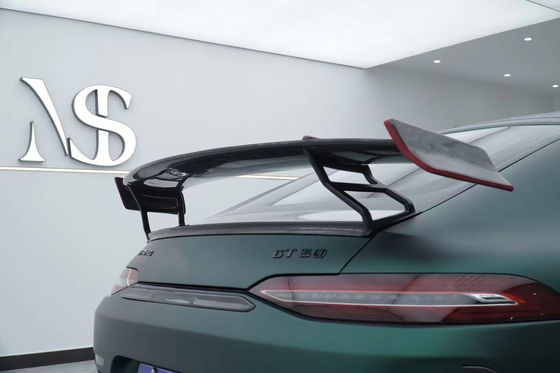 Para Mercedes-Benz AMG GT50 GT63 Spoiler de fibra de carbono AMG GT50 GT63 Ala de spoiler de fibra de carbono do estilo RT900 atualizada