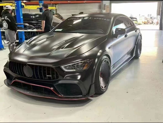 Para a Mercedes AMG GT50 GT63 Capuz de fibra de carbono AMG GT50 GT63 SCL estilo Capuz do motor de fibra de carbono