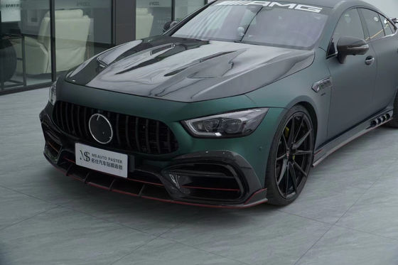 Para a Mercedes AMG GT50 GT63 Capuz de fibra de carbono AMG GT50 GT63 SCL estilo Capuz do motor de fibra de carbono