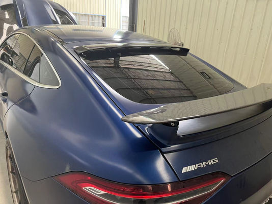 Para Mercedes-Benz AMG GT50 GT53 GT63 Carbono Fibra Spoiler AMG GT50 GT53 GT63 Carbono Fibra Ala Superior Spoiler Kit do Corpo