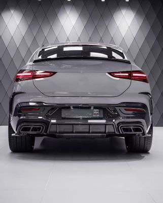 para Mercedes-Benz GLE53 63Ccoupe Kit de corpo de fibra de carbono GLE53 63Ccoupe Kit de difusão de lábio frontal de fibra de carbono Spoiler Wide-body