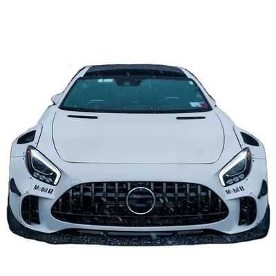 Para Mercedes AMG GT Fibra de Carbono Widebody Kit AMG GT Upgraded CBE Style Fronteiro Lips Diffuser Spoiler Widebody Kit