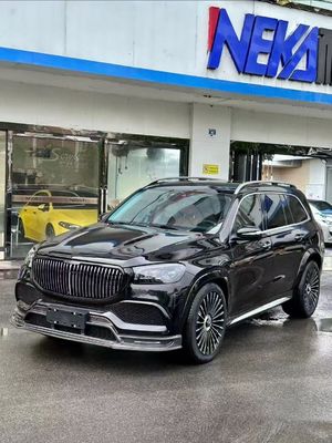 Maybach GLS600 Mercedes Benz Body Kit LD Estilo Carro Frente Bumper Lip Kit Widebody