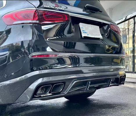 Maybach GLS600 Mercedes Benz Body Kit LD Estilo Carro Frente Bumper Lip Kit Widebody