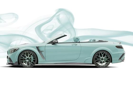 S63 Coupe Mercedes Benz Body Kit MSY Estilo 2012 - 2019 Spoiler do pára-choques do carro