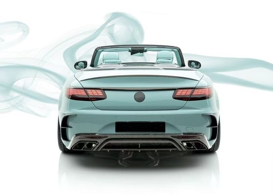 S63 Coupe Mercedes Benz Body Kit MSY Estilo 2012 - 2019 Spoiler do pára-choques do carro