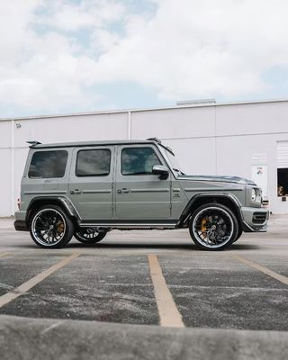 G500 G63 Mercedes Sprinter Body Kit VOS estilo Diy Lobo frontal spoiler Arco da roda