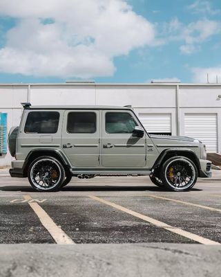 G500 G63 Mercedes Sprinter Body Kit VOS estilo Diy Lobo frontal spoiler Arco da roda