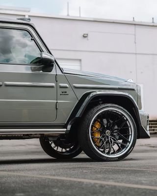 G500 G63 Mercedes Sprinter Body Kit VOS estilo Diy Lobo frontal spoiler Arco da roda