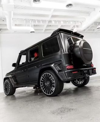 W464 G500 G63 Mercedes Body Kit G800 Estilo Carro Frente Bumpper Spoiler Arcos de roda