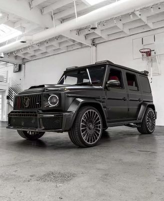 W464 G500 G63 Mercedes Body Kit G800 Estilo Carro Frente Bumpper Spoiler Arcos de roda